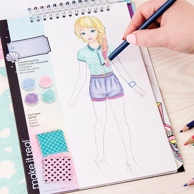 Make It Real – Fashion Design Sketchbook: Pastel Pop